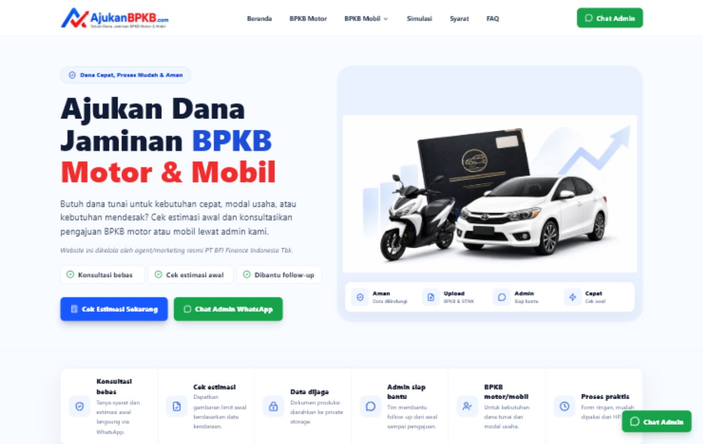 Preview AjukanBPKB.com